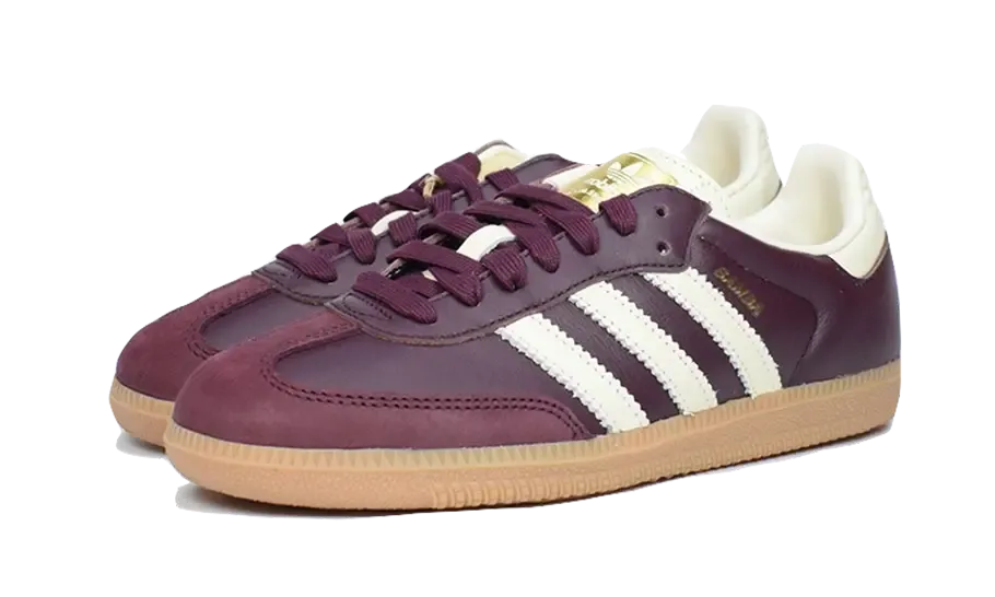 Samba Maroon Gold