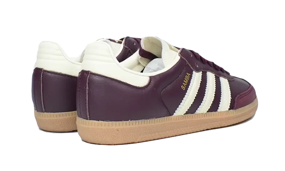Samba Maroon Gold