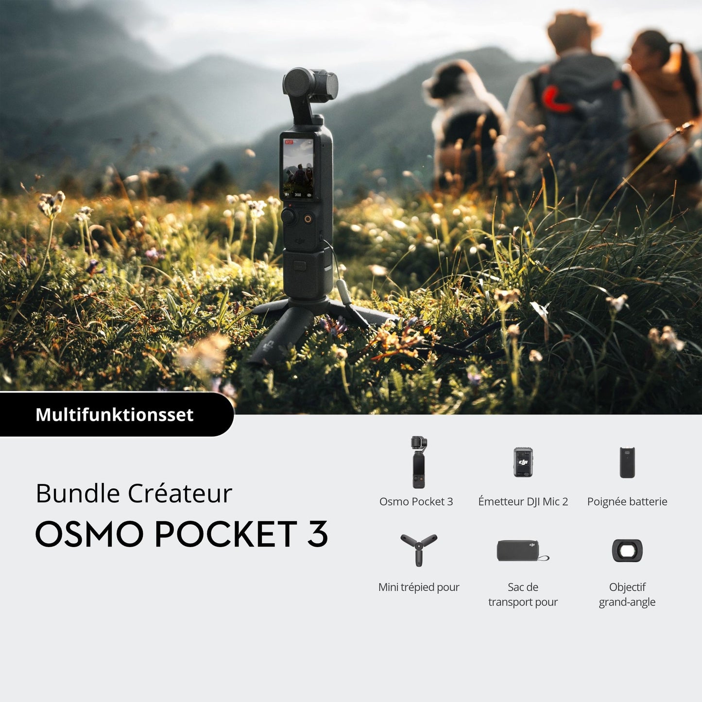Bundle Créateur Osmo Pocket 3